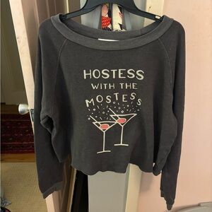 Wildfox Gray Hostess Sweater